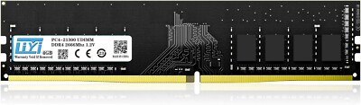 DDR4 RAM - 4GB - 2666MHz - 1.2 Volt - PC4-21300 UDIMM - ADD 4gb to Your DDR4 RAM