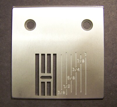 NEEDLE THROAT PLATE Zig Zag Riccar R551 R650 R750 RE571 RE581 RE591 RM540 RM570