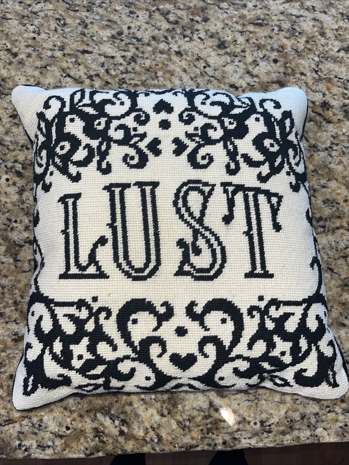 Jonathan Adler “LUST” Vice Pillow eBay