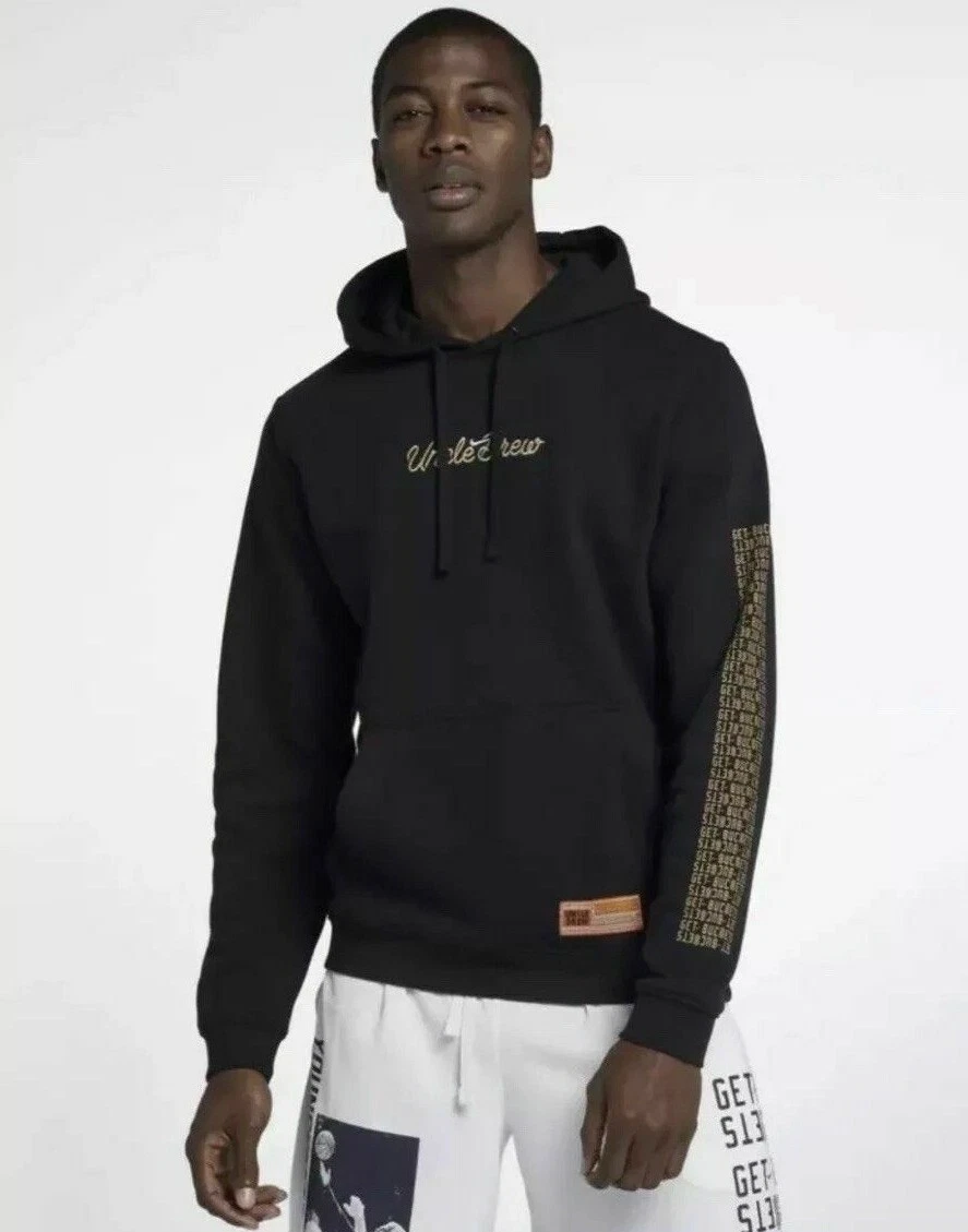 Nike MEN&#039;S Kyrie UNCLE DREW Pullover Black SIZE SMALL BRAND NEW |