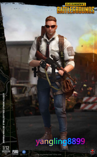 SoldierStory SSG001 PUBG 1/12 Soilder Action Figure Collectible Toy New Sealed - Picture 6 of 19