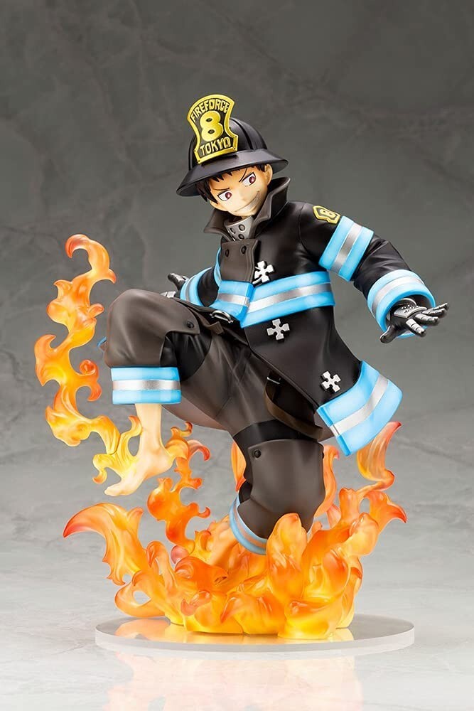 Fire Force Shinra Kusakabe ArtFx J Statue by Kotobukiya 908390 | eBay
