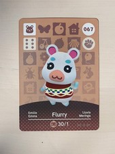 Flurry 067 Amiibo Card Series 1 Animal Cro...