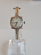 Rolex Vintage Watch 9kt gold case Ladies Art Deco