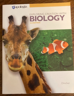 Apologia Exploring Creation With Biology 3rd Third Edition Student Textbook Book