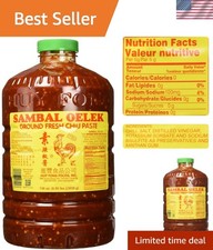 Sambal Oelek, 8.5 Pound ,Chili,136 Ounce