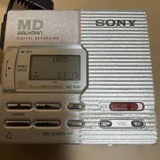Sony MZ-R90 MiniDisc Walkman Digital Recording Tested Japan