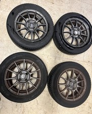 SET 4 CERCHI MSW + GOMME AVON AS7 85% Toyota Aygo I II Yaris II III IQ 185/60R15