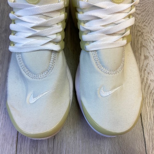 Nike Air Presto Shoes Mens Size 8 Triple White Running Sneaker CT3550-100 * - Picture 7 of 19