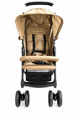 Hauck Beige Folding Stroller with Harness/Canopy