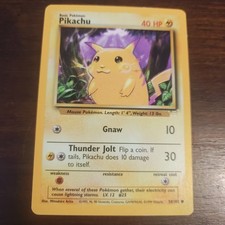 Pikachu 058/102 Miscellaneous Cards & Products for sale | eBay