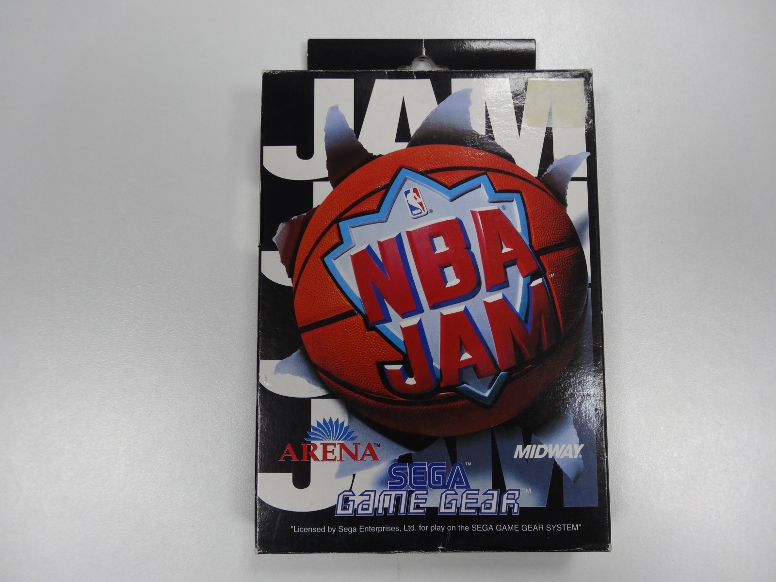 NBA Jam Sega Game Gear CIB Complete PAL Box Manual Cartridge