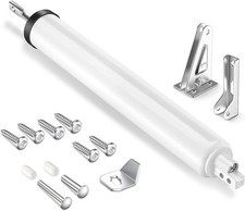 Storm Door Closer, Heavy Duty Pneumatic Screen Door Closer, Adjustable Closing S