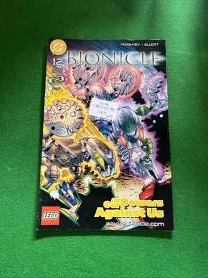 Lego DC Comics BIONICLE All Our powers against us Comic #12 May 2003