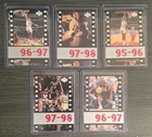 Upper Deck Michael Jordan MJ Timeline 5 Card Lot NBA Bulls 95-98