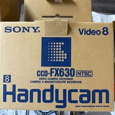 sony video 8 handycam CCD-fx630