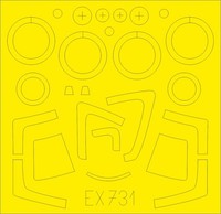 Eduard Accessories EX731 - 1:48 Su-27S For Kitty Hawk - Neu