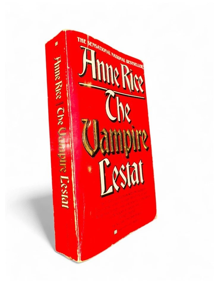 The Vampire Lestat Anne Rice 1986 First Ballantine Edition Horror Fiction Foto 3 de 4