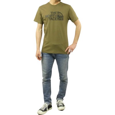 The North Face Wood Cut Dome Herren T-Shirts Rundhals Kurzarm Tee