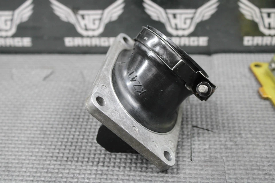 Honda CR125R 2001 OEM CARBURADOR JUNTA ADMISIÓN BOTA LENGÜETA BLOQUE 16221-KZ4-L10 Foto 3 de 4