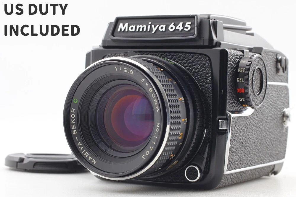 ❁完動品❁Mamiya M645 1000s SEKOR C 70mm F2.8 N MINT] Mamiya Sekor C E 70mm f/2.8 For M645 1000S Super Pro TL