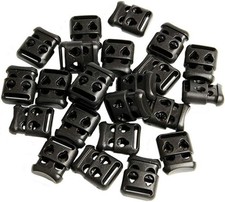 Wixine 20Pcs Shoe Lace Shoelace Buckle Rope Clamp Cord Lock Stopper Run...