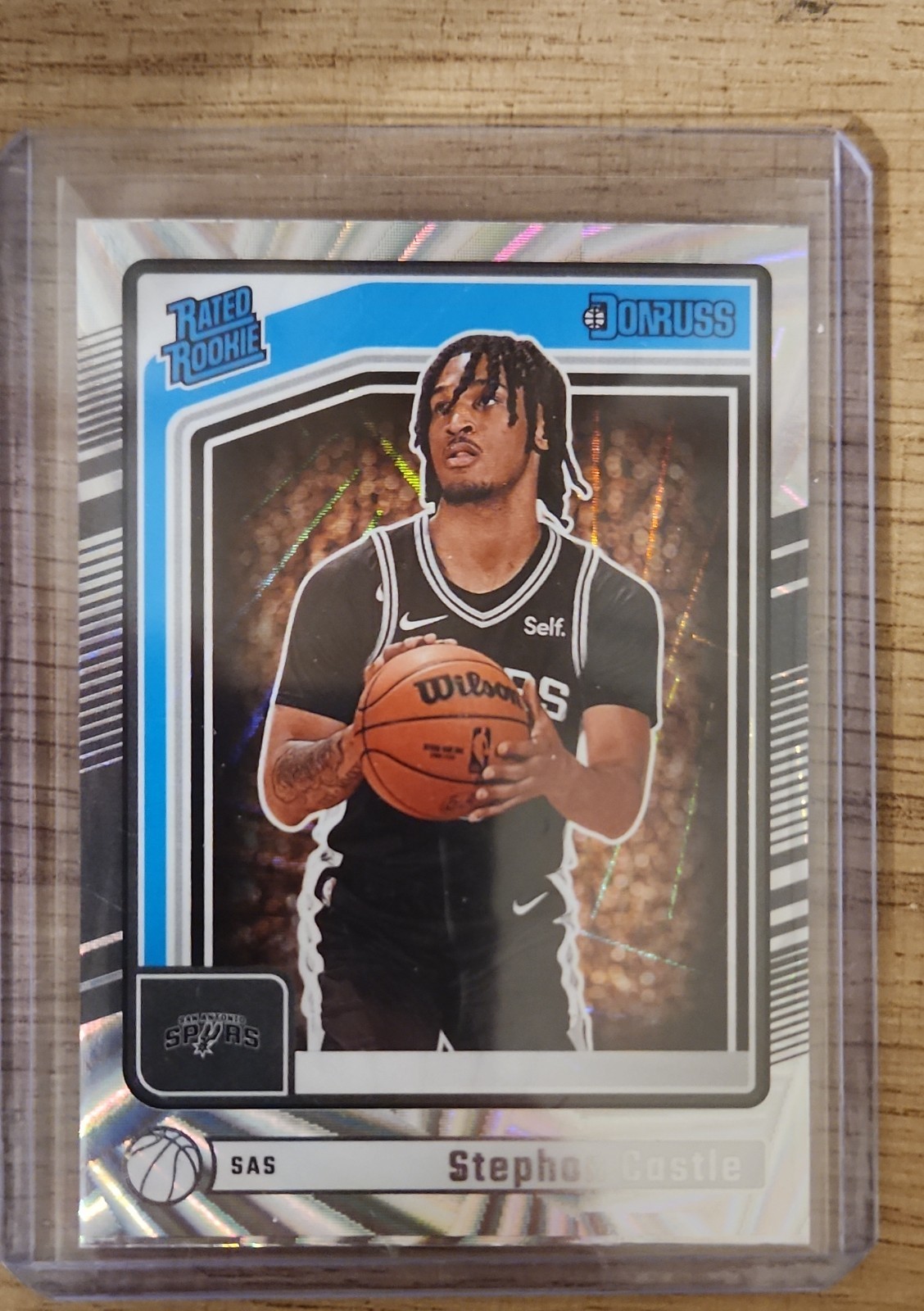 2024-25 Panini Donruss - Rated Rookie Stephon Castle #244 Wedges (RC)