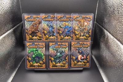 2026 Topps Finest Fantastic Four It's Clobberin Time Lot (7)