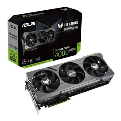 ASUS TUF NVIDIA GeForce RTX 4080 Super OC 16GB GDDR6X Gaming Graphics Card