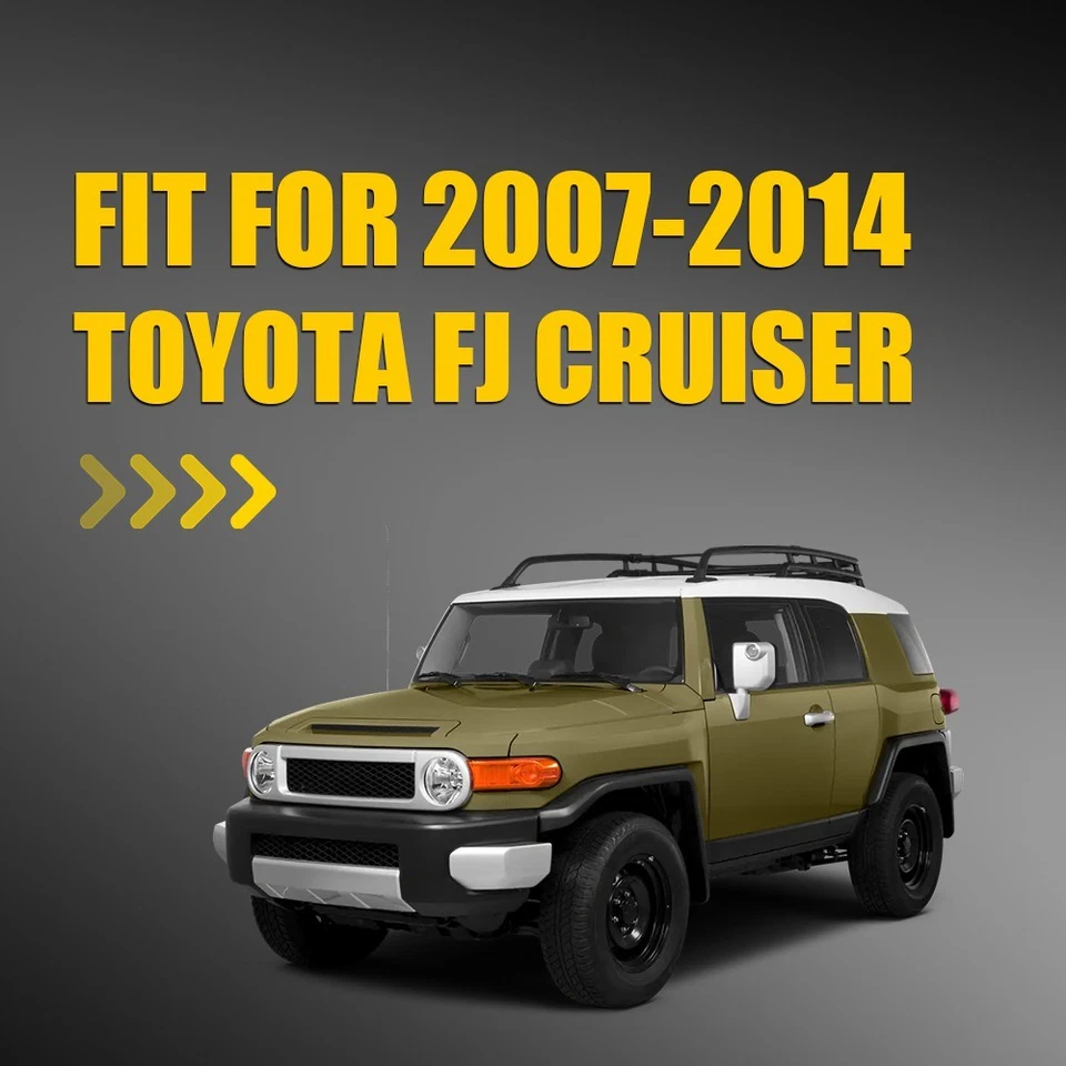 Espelho elétrico vidro 2-20X ajuste não aquecido 2007-2014 Toyota FJ Cruiser esquerda+direita - Imagem 2 de 4