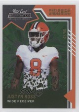 2021 Alumination NIL Collegiate Edition Smashing Green 43/50 Justyn Ross 0j8f