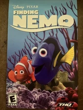 Finding Nemo (Sony PlayStation 2, 2003) PS2 Instruction Manual Booklet Only