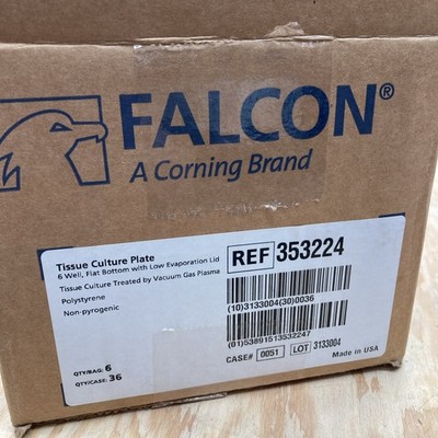 Corning Falcon 353224 Multiwell 6-well Clear Tissue Culture Plate - 30 units