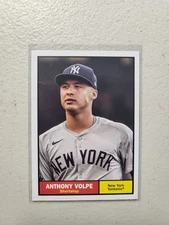2024 Topps Archives Anthony Volpe Design Variation Back Yankees SP NM