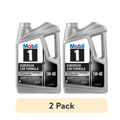 Mobil 1 5W-40 FS European Car Formula Synthetic Oil 2 Pack