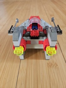 LEGO Star Wars A-Wing Fighter 7134 99% Complete with Minifigures & accessories
