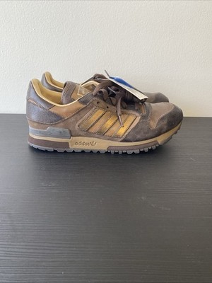 adidas Originals ZX 600 in Leather/Dark Brown/Expresso Size 10