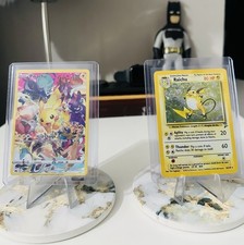 Pokémon TCG Crown Zenith Pikachu Card 160/159 - Raichu 16/130 Base Set 2 Holo