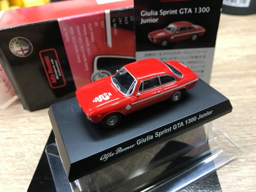 Kyosho - Collezione Alfa Romeo - Giulia Sprint GTA 1300 R 1/64 - Mini Car - R13 - Foto 7 di 13