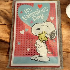 Hallmark Snoopy Woodstock 10 Pack Valentine’s Day Cards W Envelopes