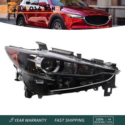 For 2017-2021 Mazda CX5 CX-5 Right Passenger Side Headlight Assembly LED w/o AFS