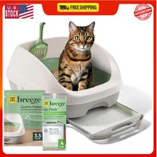 Purina Tidy Cats Breeze Litter Box System Starter Kit with Pellets and Pads