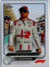2022 Topps Chrome Formula 1 Refractor Kimi Raikkonen #193 Alfa Romeo ORLEN