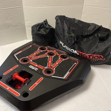 Fusion Motion Portable Gym Push Up Board And Resistance Bands For Working Out