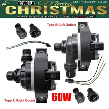 DC 12V Engine Auxiliary Cooling Water Pump 60W Brushless Motor Circulation Pump