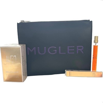 Mugler Alien Goddess 1oz Sealed + 10ml Supra Florale + Pouch Set