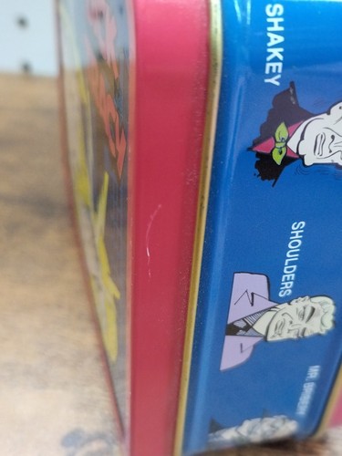 Lonchera Dick Tracy Mini Lata Metal 1998 Vintage Edición Limitada - Imagen 7 de 8