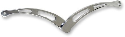 Accutronix FLHT-SC Heel/Toe Extended Shifter Lever - Slotted - Chrome