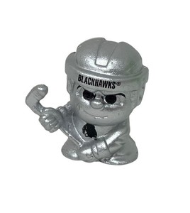 NHL Teenymates Connor Bedard Rare Metallic Silver Series Figure 1:412 Packs