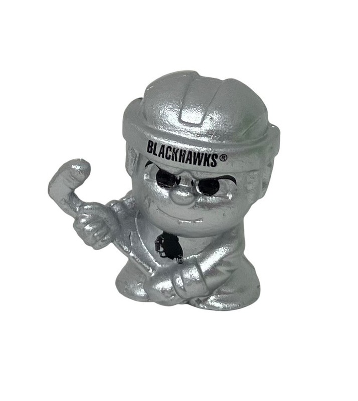 NHL Teenymates Connor Bedard Rare Metallic Silver Series Figure 1:412 Packs